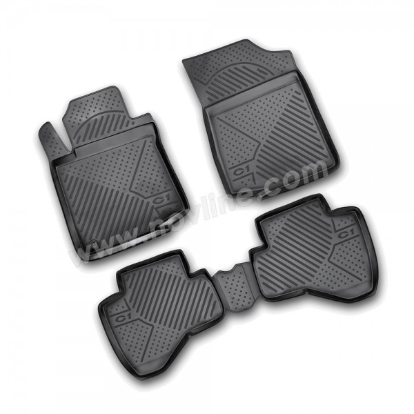 3D Patosnice CITROEN C1 (PM/PN) 2005-2014, set 4 kom.